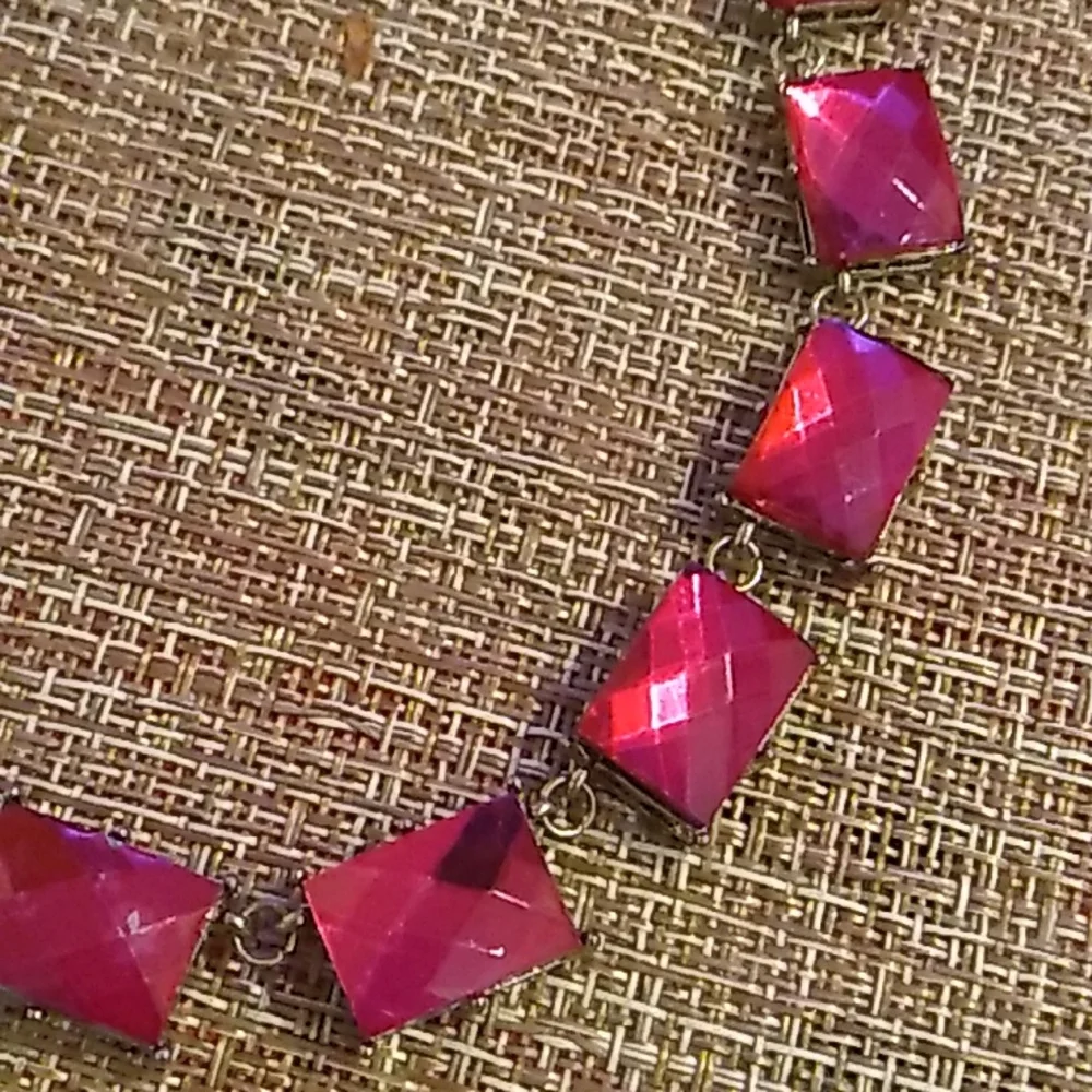 Source Unknown necklace rectangular